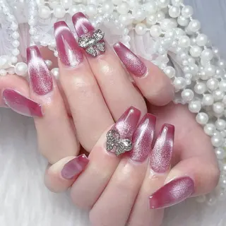 ネイル 🎀ゆうず 𝜗𝜚 ྀིのネイルデザイン