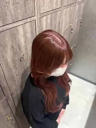 ロング カラー Inity心斎橋/ クルミのヘアスタイル