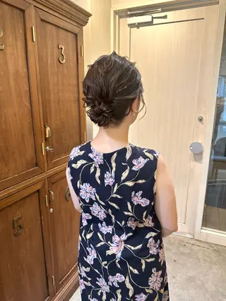 ミディアム カラー ヘアアレンジ カットモデル募集中 ／HARUKA🎀のヘアスタイル