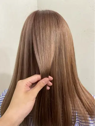 セミロング 【今だけブリーチ 限定価格💕】すみのヘアスタイル