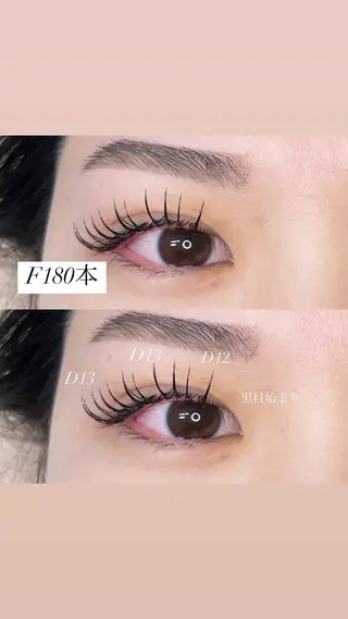 マツエク・マツパ MAQUIA御殿場店 髙橋のマツエク・マツパデザイン