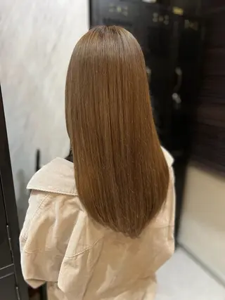 セミロング カラー 最高級艶髪カラー🥇 青木宏太のヘアスタイル