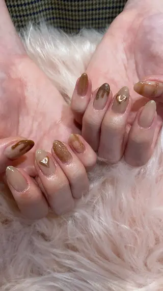 ネイル crystal ⭐︎ colorのネイルデザイン
