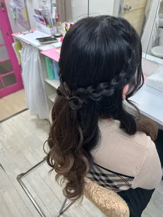 ヘアアレンジ へアセット/心斎橋 支持率No.1✨🌈のヘアスタイル