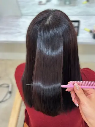 ミディアム Angelica manaのヘアスタイル