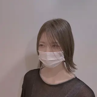 ショート パーソナルカラー lapiax阿部のヘアスタイル