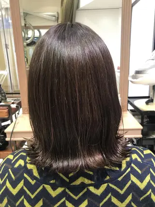 ミディアム カラー ヘアセット/メンズ パーマChihoのヘアスタイル