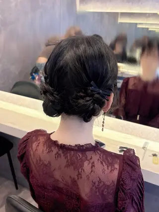 セミロング Maho ブリーチモデル募集中のヘアスタイル