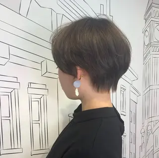 ショート 坪井 彰吾のヘアスタイル