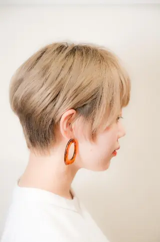 ショート カラー muk hair篠村 髪質改善/完全個室のヘアスタイル