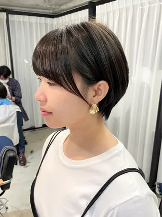 ショート カラー 【ショートカット 美髪矯正】今井隆太のヘアスタイル