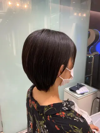 ショート デジタルパーマ🫧 韓国風ヘア🫧サクラのヘアスタイル