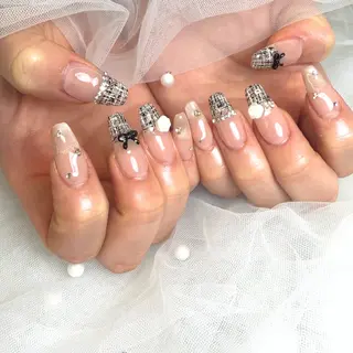 ネイル MAKI💎綺麗め 大人可愛い/堺筋本町のネイルデザイン