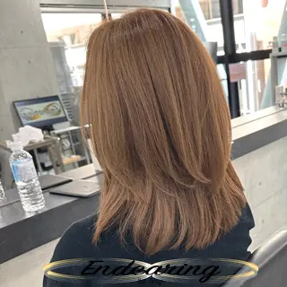 ミディアム Endearing 銀座/レイヤーカットのヘアスタイル