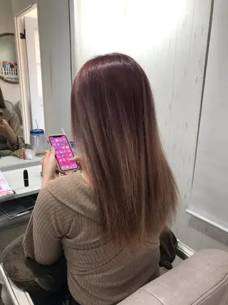 セミロング ネモトメイナ🌿 今月末で退職しますのヘアスタイル