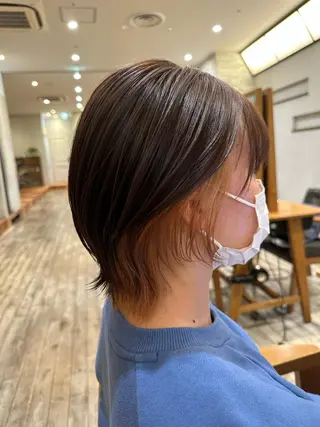 ショート カラー 大人レイヤー×艶髪 小久保　春暁のヘアスタイル