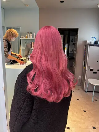 ロング カラー ブリーチカラー 🩵MIZUKIのヘアスタイル