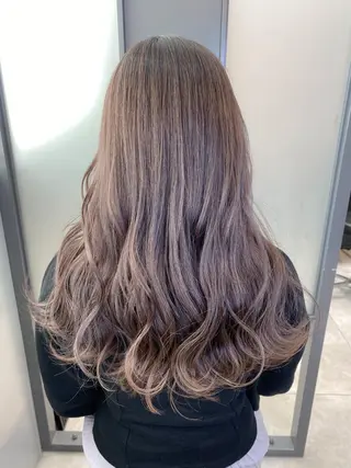 セミロング カラー 【透明感、艶髪】西村 有司のヘアスタイル