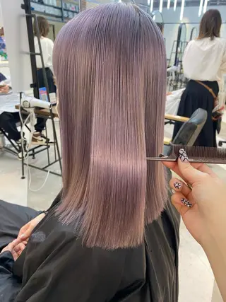 セミロング カラー 【似合わせ提案】鈴木 舞のヘアスタイル