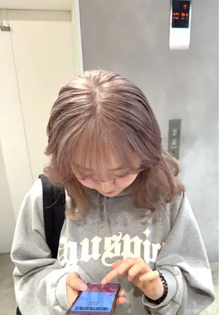 カラー 透明感カラー✨艶髪 制作🌱山根あゆみのヘアスタイル