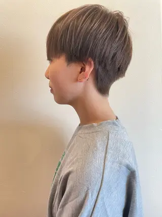 ショート 髪質改善 菊池紳吾のヘアスタイル