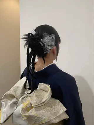 ロング ヘアアレンジ 艶カラー/ 江角愛理のヘアスタイル