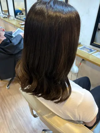 ミディアム 韓国ヘアー🇰🇷 MIWAのヘアスタイル