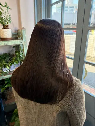 ロング 河本 正美のヘアスタイル
