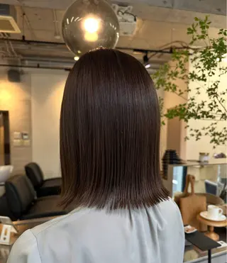 ミディアム カラー 東京 千駄ヶ谷🫧 hiyori🫧のヘアスタイル