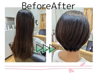 ショート 髪屋こころ 峯村 衣舞のヘアスタイル
