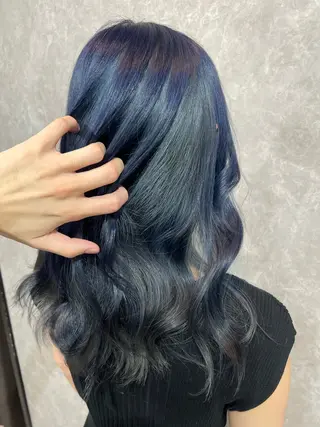 ロング カラー 鹿児島 天文館 Colore凜のヘアスタイル