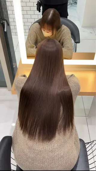 ロング ナチュラルウルフ 九嶋優斗のヘアスタイル