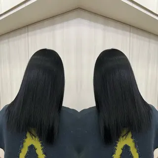 セミロング カラー ハイライト/レイヤー /ハイトーン/AOIのヘアスタイル