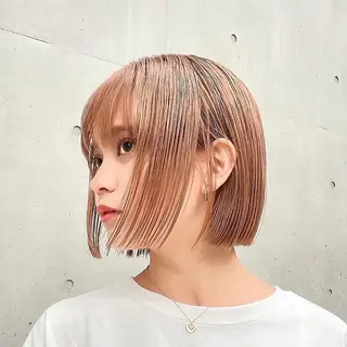 ショート カラー 内野   龍海 / レイヤーカットのヘアスタイル