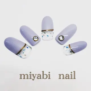 ネイル miyabi nail 桂川駅近くのネイルデザイン