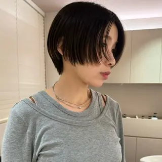 ショート mei 🌔 似合わせヘルシーヘアのヘアスタイル