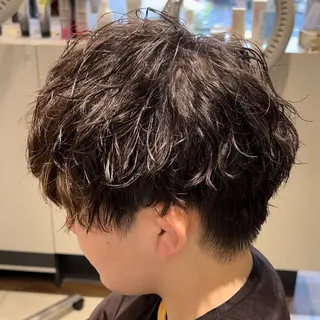 パーマ メンズ メンズパーマは私一択 佐藤有紀のヘアスタイル