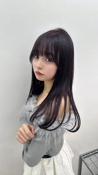 ロング カラー 🤍ベージュ×艶髪 🤍Ryuta🤍のヘアスタイル