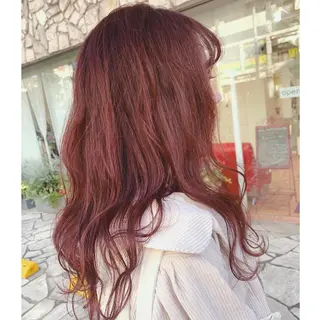 セミロング カラー ayaka 大宮のヘアスタイル
