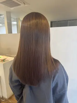 セミロング 【YOKE】　西田 乃那のヘアスタイル