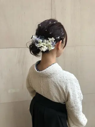 ミディアム ヘアアレンジ GOURIKI jr 🌿‬MIKUのヘアスタイル