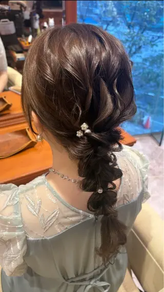ロング ヘアアレンジ Haruka ハルカのヘアスタイル