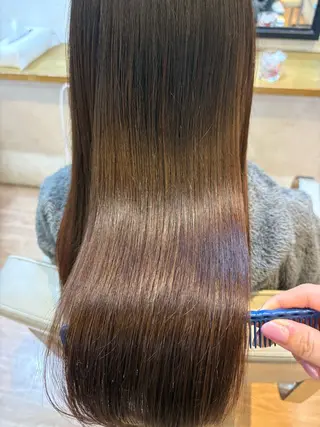 カラー 韓国ヘアー🇰🇷 MIWAのヘアスタイル