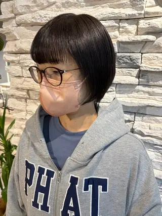 ショート Maki /透明感カラーのヘアスタイル
