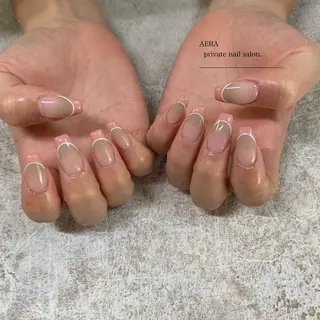 ネイル AERA nail shino🐱⸝꙳のネイルデザイン
