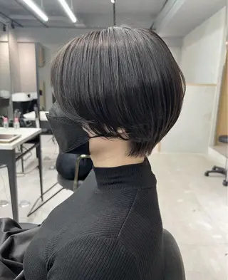 ショート 小森聖奈 韓国風レイヤーカットのヘアスタイル