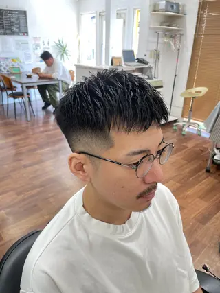 ショート メンズ レオン所属・本橋 琴実のヘアスタイル