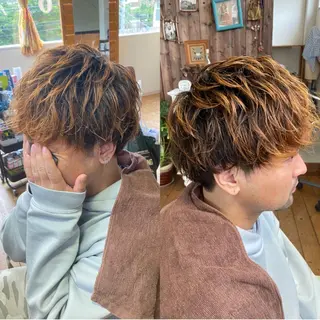 メンズ タカハシ ユウヤのヘアスタイル