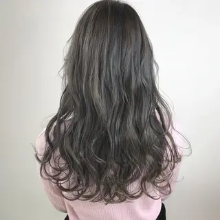 ロング MORISAKI ✂︎縮毛矯正のヘアスタイル