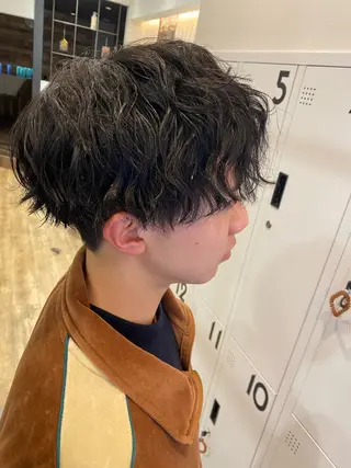 パーマ メンズ 新谷 桃子のヘアスタイル